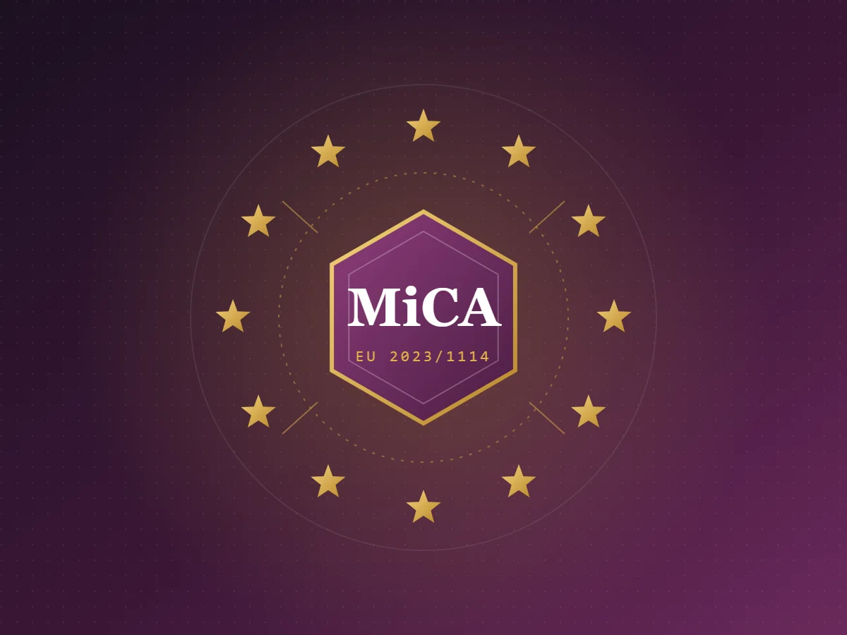 The MiCA regulation — single rules for crypto-assets in the EU